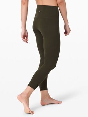 Lululemon Align High-Rise Olive Green Leggings XXL excellent condition